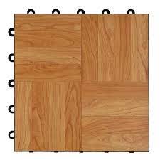 Modular Basement Vinyl Floor Tiles