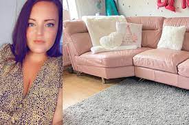 Mum S Trick To Transform Tatty Old Sofa