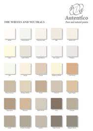 neutral colour chart by autentico