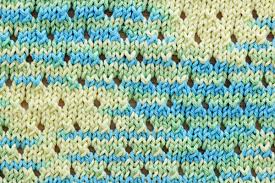Staggered Holes Baby Blanket Knitting