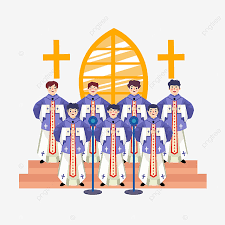 church choir vector hd images hand