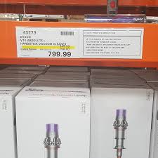 Dyson cyclone v10 absolute (blue/nickel) cordless vacuum cleaner. Dyson V10 Absolute 799 99 Costco Membership Required Ozbargain