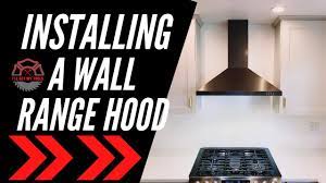 wall mounted stainless range hood