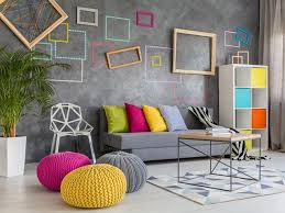 I've seen a grey room with a light lavender shade accent wall and darker violet lamps to complement the. 3 Easy Ways To Add Colour To Your Living Room Decor Lifestyle
