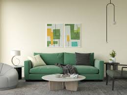 8 fresh wall color ideas for green sofa