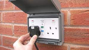 outdoor socket or exterior power point