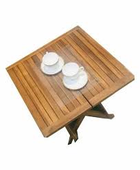 Square Teak Wood Outdoor Coffee Table