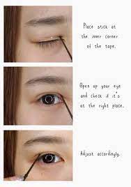 cara memakai riasan mata ala korea