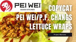 are lettuce wraps from pei wei healthy