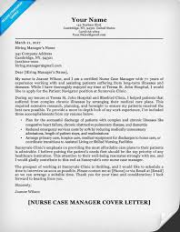 Professional RN Case Manager Cover Letter Sample   Writing Guide     Gallery Creawizard com