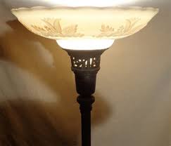 antique torchiere lamp shade replacement