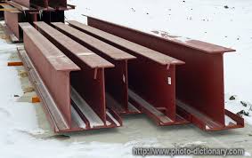 steel beams photo picture definition
