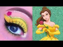 disney s belle makeup tutorial beauty