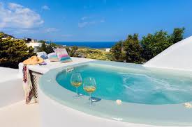 Verde Cave Villa with private Jacuzzi in Vourvoúlos, Greece - reviews,  prices | Planet of Hotels