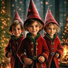 Волшебные Эльфы помощники Деда Мороза» — создано в Шедевруме