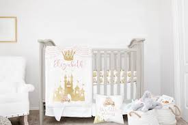 Princess Crib Bedding Baby Girl