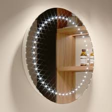 Essential Range Round Battery Operated Led Mirror 500x500