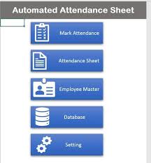 automated attendance sheet in excel