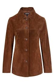 Ladies Classic Suede Jacket House Of