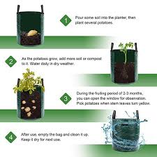 Potato Grow Bags Pe Vegetable Planter