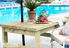 How To Build A Diy Outdoor Table