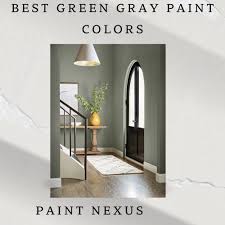 Best Green Gray Paint Colors