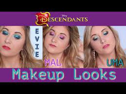 disney descendants makeup tutorial