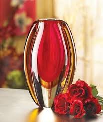 Gold Decorative Glass Vase Decor