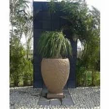 stone finish grc planter