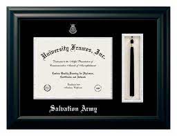 salvation army diploma with tel box
