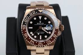 À partir de 30.900 €. Rolex Gmt Master Ii Rosegold M126715 Replica Watches Is