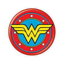 Soon after, a new logo was created to coincide with the launch of wonder woman's third series. Wonder Woman Logo Button