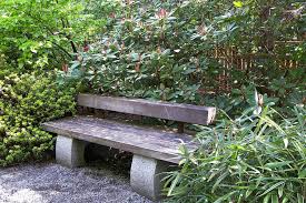 Japanese Garden Bench Bellevue