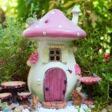 Fairy Garden House Clay Fairy House