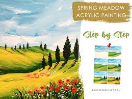 Easy Spring Painting Tutorial
