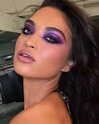 celeb inspired purple eyeshadow looks