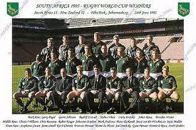 south africa 1995 rugby world cup