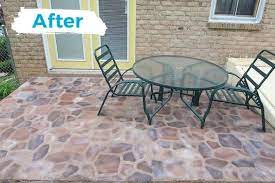 How To Fake A Beautiful Stone Patio For