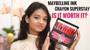 new maybelline superstay ink crayon