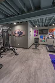 There should not be more than one layer as it cannot withstand. Home Gym Vinyl Tile Flooring For Durable Home Gym