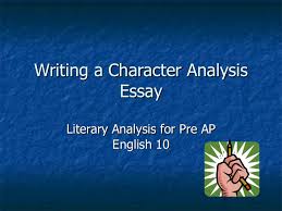 Character analysis essay ProfEssays com ENG         BoltonEssay Assignment    Drama  Character AnalysisFor this essay  assignment     