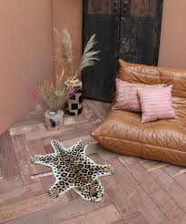 loony leopard rug small doing goods