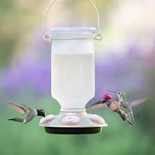 sun kissed top fill hummingbird feeder