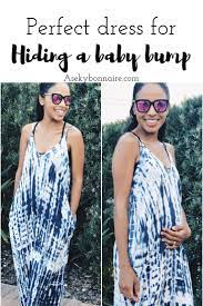 I assumed baggy dresses would work better, but i actually found dresses that nipped in right below your rib cage and offered wider skirts were better at disguising my mini bump in the first and early second trimester. Pin On Aseky The Boys Blog
