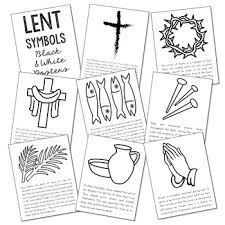 This detailed illustration would be ideal for older children or even adults. Lent Symbols Posters Coloring Pages And Mini Book Easter Holy Week