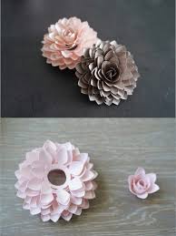 9 easy paper flowers templates