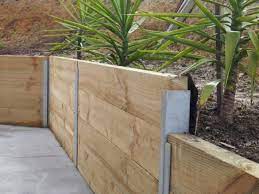 Retaining Wall Sleepers In Melbourne