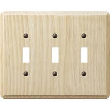 Buy Amerelle Wood Switch Wall Plate