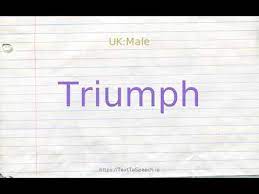 triumph synonyms antonyms and