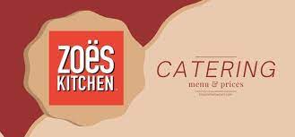 zoes kitchen catering menu s